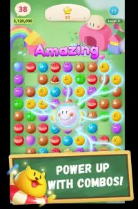Happy Crush Game - Match 3 Puzzle Game Screen Shot 2