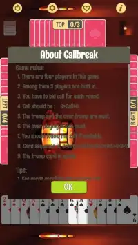 Call Break Card Game 2 Screen Shot 2