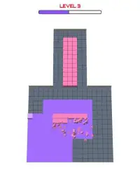 Paper Fill 3D : Maze Cut Screen Shot 2