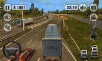 Grand Truck Driving Game - Euro Truck Sim 3D Screen Shot 2