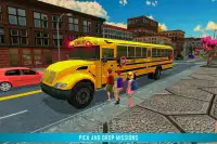 Virtual High School Bus Driver Simulator Screen Shot 3