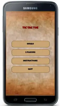 Tic Tac Toe Play Screen Shot 2