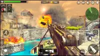 गनर युद्ध के मैदान:मुफ्त आग बंदूकें खेल सिम्युलेटर Screen Shot 0