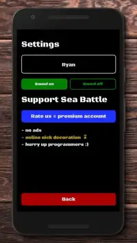 Sea Battle or Battleship - classic board game Screen Shot 0