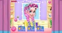 Fashion Princesses Colorful Hairstyles Screen Shot 14