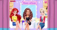 Fashion Princesses Colorful Hairstyles Screen Shot 13