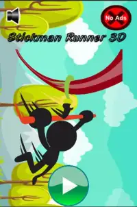 Stickman Runner 3D Screen Shot 2