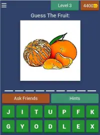 Fruit Trivia Quiz Screen Shot 1