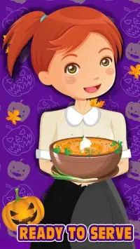 Roasted Pumpkin Soup-Street food Cooking games Screen Shot 3