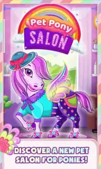 Pretty Pet Pony Salon Games Screen Shot 7
