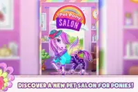 Pretty Pet Pony Salon Games Screen Shot 3