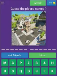 Quiz Game: Battle Royale Map locations Screen Shot 3