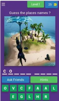 Quiz Game: Battle Royale Map locations Screen Shot 10