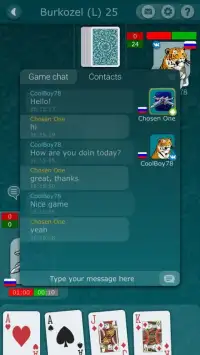 Bura and Burkozel LiveGames - online card game Screen Shot 14