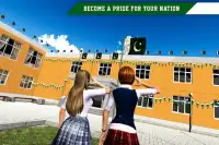 Pak Independence Day School Girl Celebration Screen Shot 6