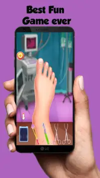 Little Doctor Game 2 (Foot care) Screen Shot 9