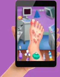 Little Doctor Game 2 (Foot care) Screen Shot 1