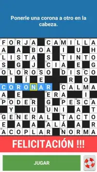 Crossword Spanish Puzzle Free Word Game Offline Screen Shot 0