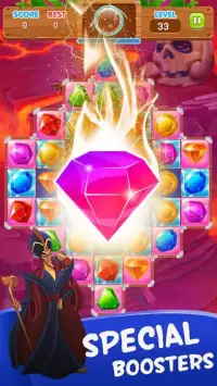 Jewels Temple Treasure : Match 3 Puzzle Screen Shot 5