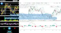 GlowChart: Stock Trading Simulator Game Screen Shot 1