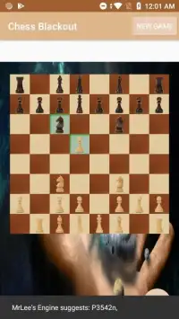 शतरंज ब्लैकआउट-शुरुआती के लिए मुफ्त अद्वितीय शतरंज Screen Shot 1
