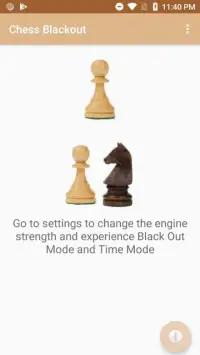 शतरंज ब्लैकआउट-शुरुआती के लिए मुफ्त अद्वितीय शतरंज Screen Shot 0