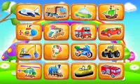 Cars and vehicles puzzle Screen Shot 4