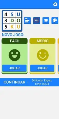 Sudoku Brasil - Sudoku gratis em portugues Screen Shot 2
