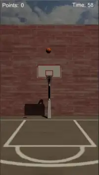 Basketball throw Screen Shot 0