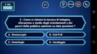 Milionario Quiz - Trivia Italiano Screen Shot 1
