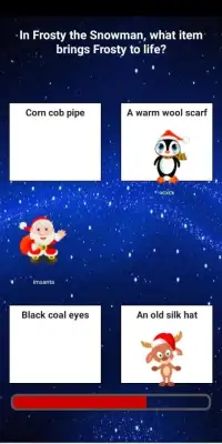 Christmas Trivia Game - Free Quiz App Screen Shot 1