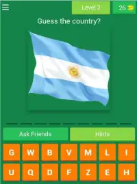 Flags Quiz Screen Shot 2