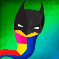 Slither Eater IO Game : Bat Hero Mask's 4 Slither
