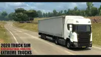 Euro Trucks Night Roads Driving 2020 : Truck Race Screen Shot 2
