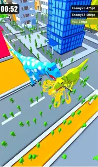 Dinosaur City Legend - Dino Rampage Simulation Screen Shot 1