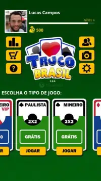 Truco Brasil - Truco online Screen Shot 4