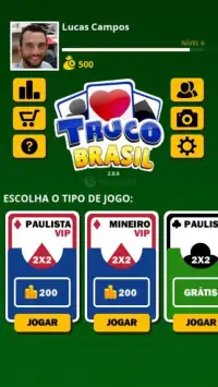 Truco Brasil - Truco online Screen Shot 2