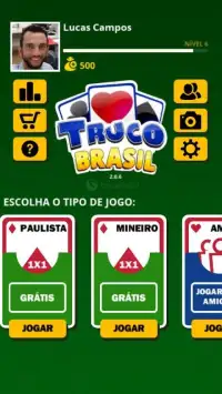 Truco Brasil - Truco online Screen Shot 3