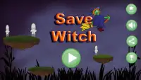 Witch angry at the cat: Halloween Screen Shot 1
