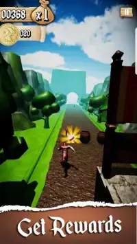 3D runner : Mystic Run Game Screen Shot 2
