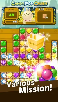 Candy Pop Crush - Match 3 Puzzle Screen Shot 2