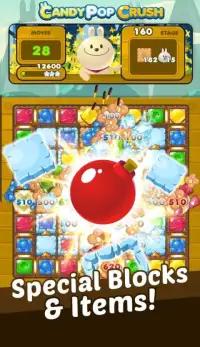 Candy Pop Crush - Match 3 Puzzle Screen Shot 3