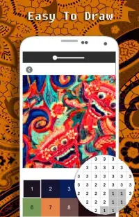 Batik Color By Number - Pixel Art Screen Shot 2