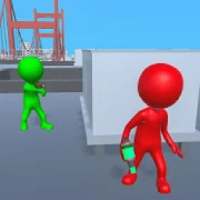 Crowd Shooter 3D : Paint balls Shooting Game