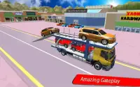 Car Transport Truck Free Games: Car transportation Screen Shot 2