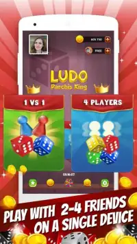 Parchis King : Ludo Board Game Screen Shot 1