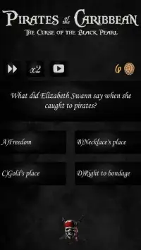 Pirates of the Caribbean Quiz Screen Shot 4