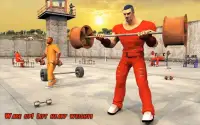 Prison Workout Gym 3D: Jail House Equipment Screen Shot 2