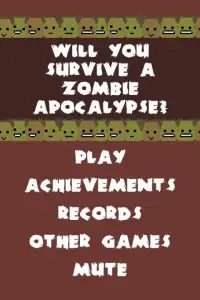 Zombie Apocalypse Quiz Screen Shot 5