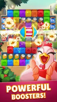 Coco Blast : Chick rescue puzzles Screen Shot 6